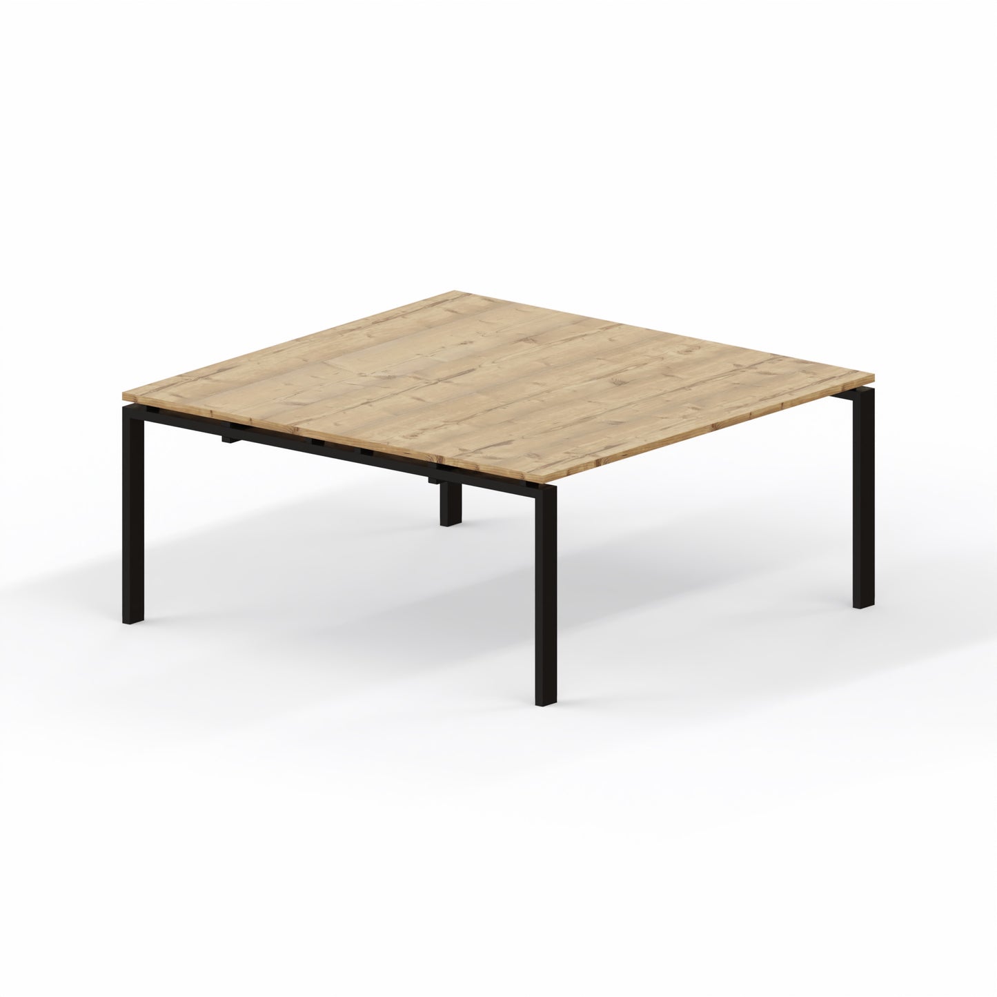 ASTRO | Table réunion carrée L 160 x P 160 piétement arche métal
