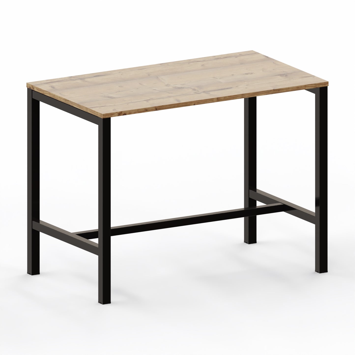 ASTROLITE | Table haute co-working piétement arche métal carrée