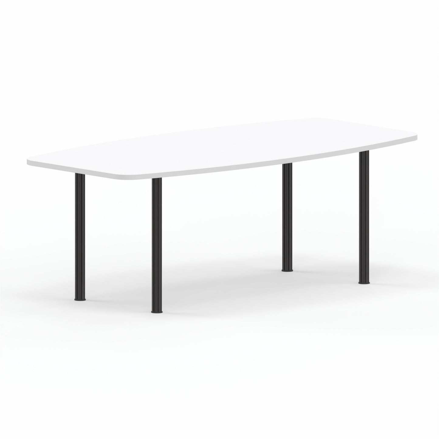 ENSEMBLE | Table réunion tonneau L 200 x P 100 cm piétement métal