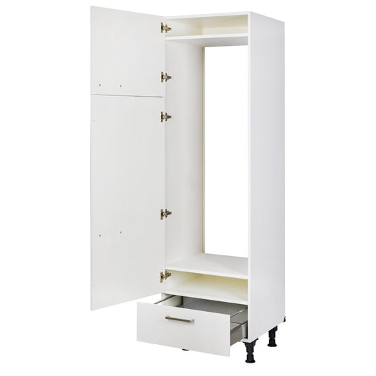 G145A-1 | Colonne armoire pour réfrigérateur hauteur d'encastrement 145 cm 2 portes 1 coulissant