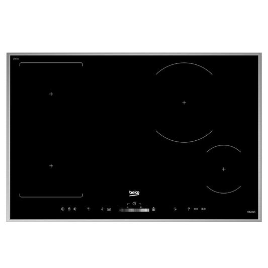 HII84500 FHTX | Table de cuisson vitrocéramique avec induction BEKO L 80 cm