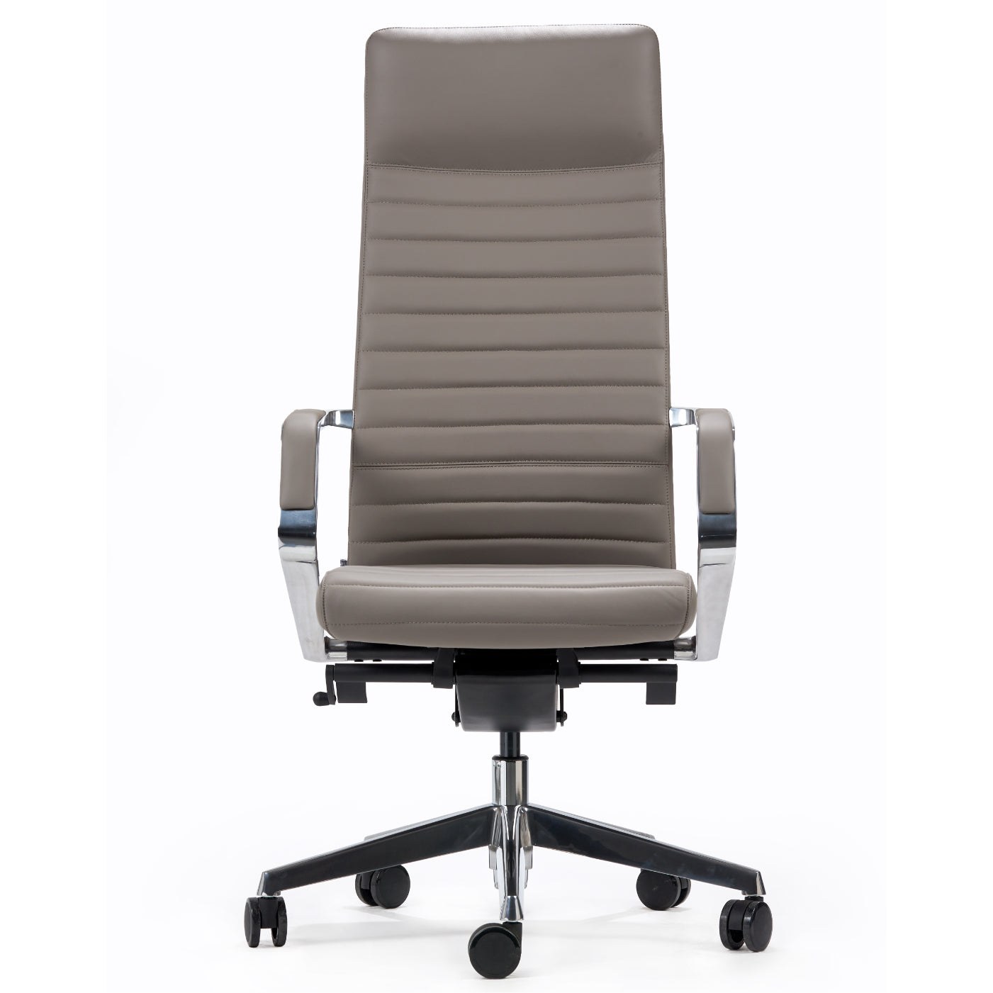 M. PAUL | Fauteuil direction cuir synchrone accoudoirs fixes